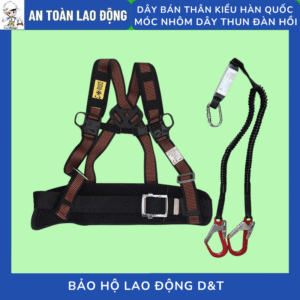 DÂY AN TOÀN BÁN THÂN 2 MÓC KIỂU HÀN QUỐC