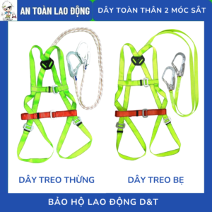 DÂY AN TOÀN TOÀN THÂN 2 MÓC SẮT